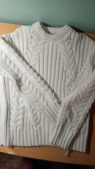 Jersey de Lana Blanco