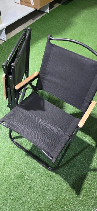 Sillas plegables camping tela y madera