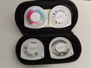 Sony PSP 3000 Nera + 4 Giochi UMD + Accessori