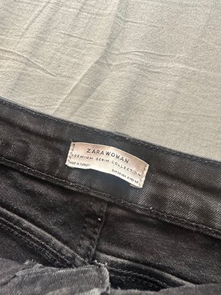 Pantalones vaqueros negros Zara