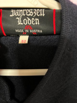 Chaqueta Austriaca Loden Azul