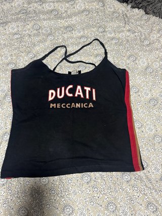 Camiseta Ducati Meccanica Negra