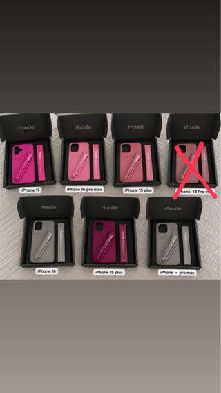 Fundas Rhode para iPhone