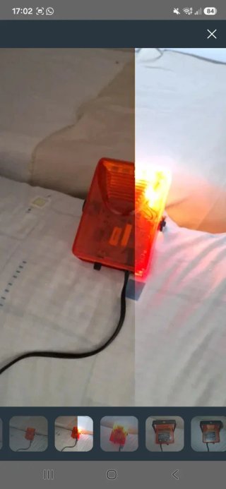 Foco de luz portátil