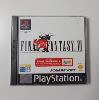 FINAL FANTASY VI. PS1. PAL ESP.