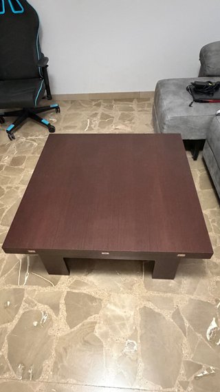 Mesa baja plegable
