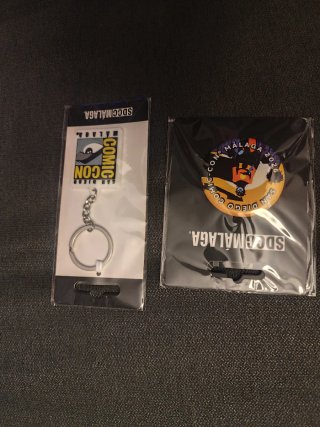 Llavero y Chapa Comic Con Málaga 2026
