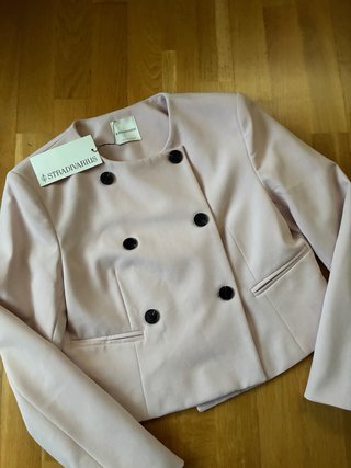 Blazer Stradivarius rosa palo