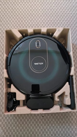 Robot aspirador Vaetidy negro