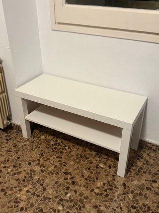 2 Mesas auxiliares IKEA blanca