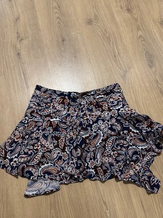 Falda Zara Estampada Paisley