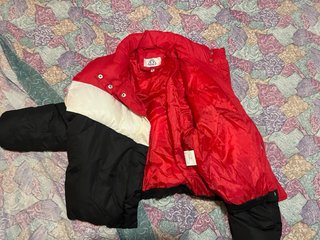 Chaqueta Acolchada Tricolor