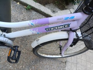 Bicicleta Paseo Niña Blanca