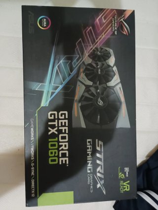 Tarjeta Gráfica Asus ROG Strix GTX 1060 6GB