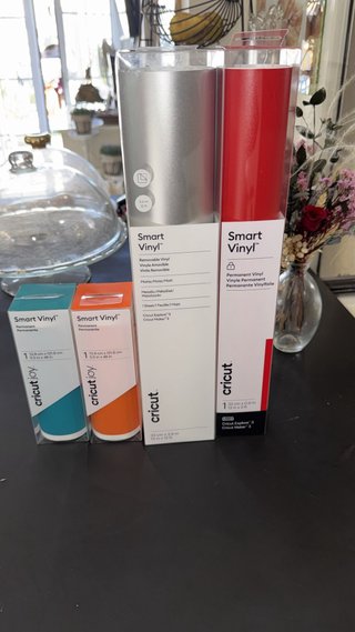 Set de 4 Rollos de Vinilo Cricut