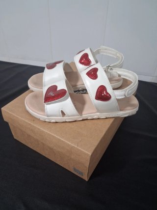 Sandalias Geox Niña Talla 34 Corazones