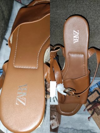 Sandalias 40 cuña Zara nuevas