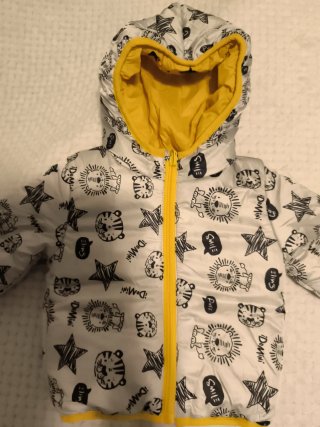 Chaqueta Amarilla para Bebé 3 Meses