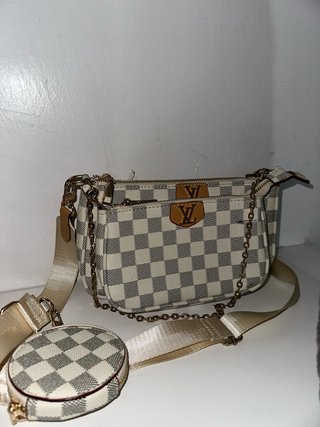 Bolso LV bandolera estampado damero