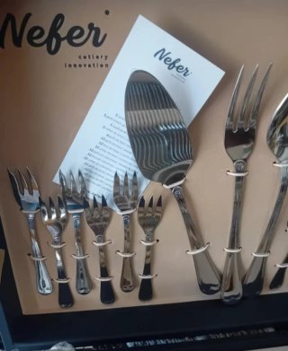 Faqueiro Nefer Luanda 130 Peças