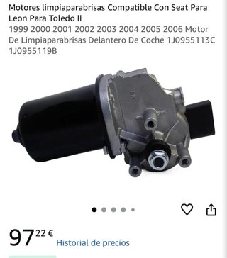 Motor limpiaparabrisas Seat Leon Toledo II