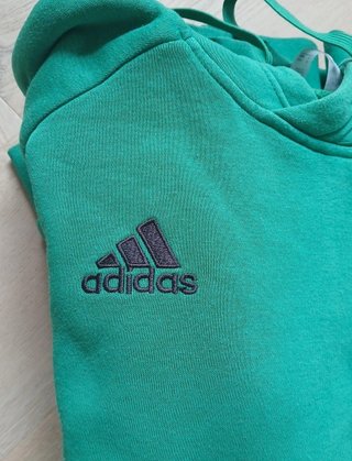 Sudadera con capucha Adidas verde