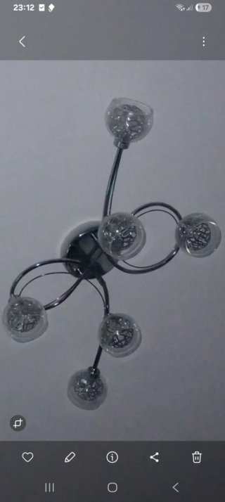 Lámpara de techo moderna