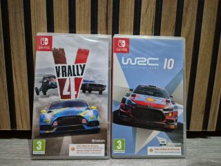 2 Juegos Nintendo Switch: V-Rally 4 y WRC 10