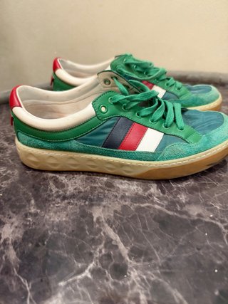 Scarpe Gucci Uomo Verdi Multicolor