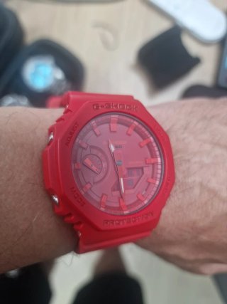 Reloj Casio G-Shock GA-2100 Rojo