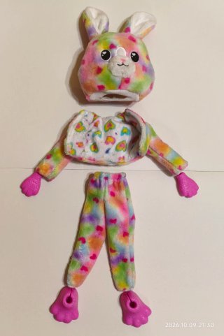 Disfraz Barbie Cutie Reveal Conejito multicolor