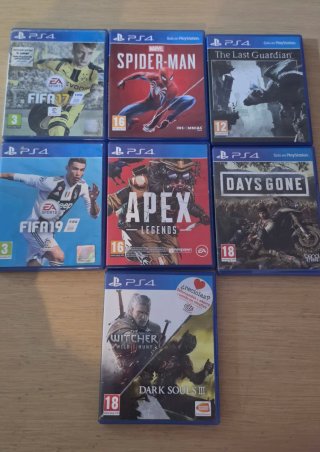 Lote 7 Giochi PS4