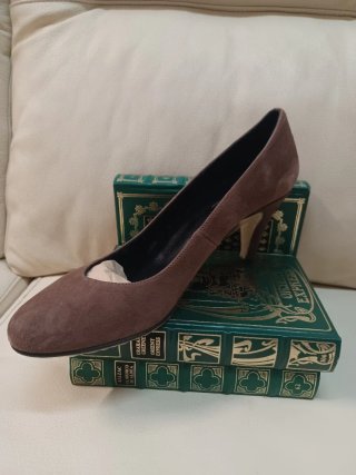 Zapatos de Piel Serraje Talla 40
