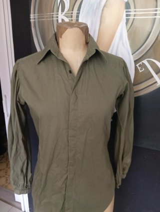Camicia donna Ralph Lauren verde oliva