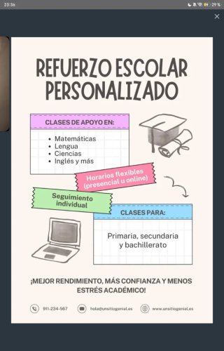 Clases particulares.
