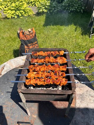 Barbacoa Acero 2mm + Kit BBQ Completo