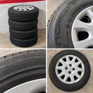 4 Ruedas Toyota con Llantas 175/70 R14