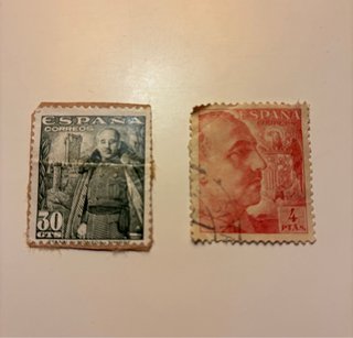 Sellos España Franco 1940-1954 usados