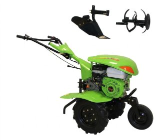 Motoazada, Motocultor mula mecánica con accesorios