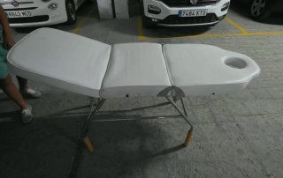 Mesa/cama reclinable de masaje