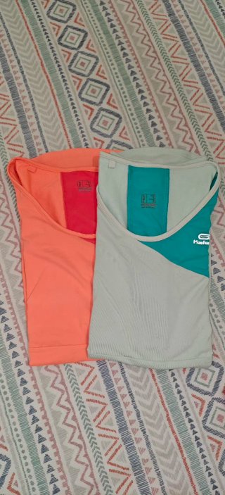 Pack 2 camisetas deportivas de tirantes mujer