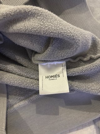Hoodie Cinza Homiér Marbella Tamanho S