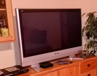 Televisor Plasma Panasonic Negro/Plateado 42 pul..