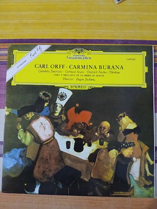 LP Carmina Burana - Carl Orff (Deutsche Grammophon