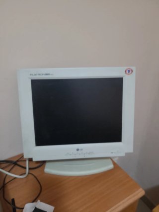 Monitor LG Flatron LCD Bianco