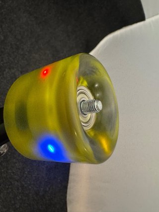 Ruedas skate con luces LED