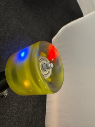 Ruedas skate con luces LED