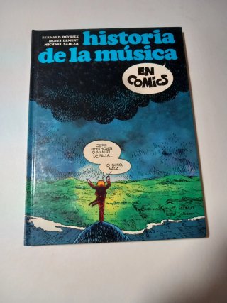Libro HISTORIA DE LA MUSICA EN COMICS