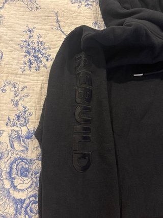 Hoodie Preta Create Destroy Rebuild