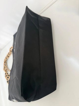 Borsa Tote Chanel Nero con Logo Bianco